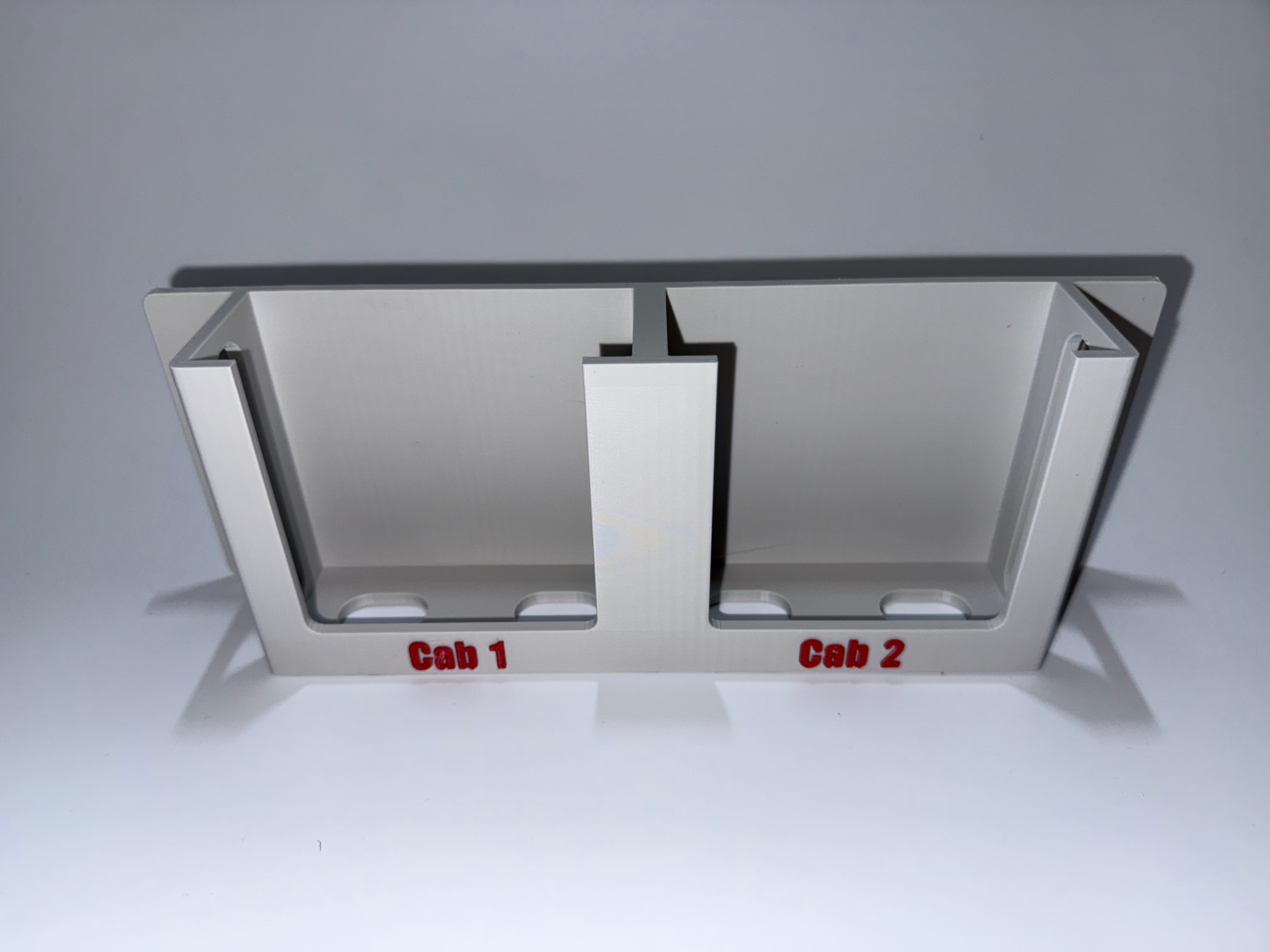 Bachman Controller Holder/Mount (Dual- w/ Lettering)