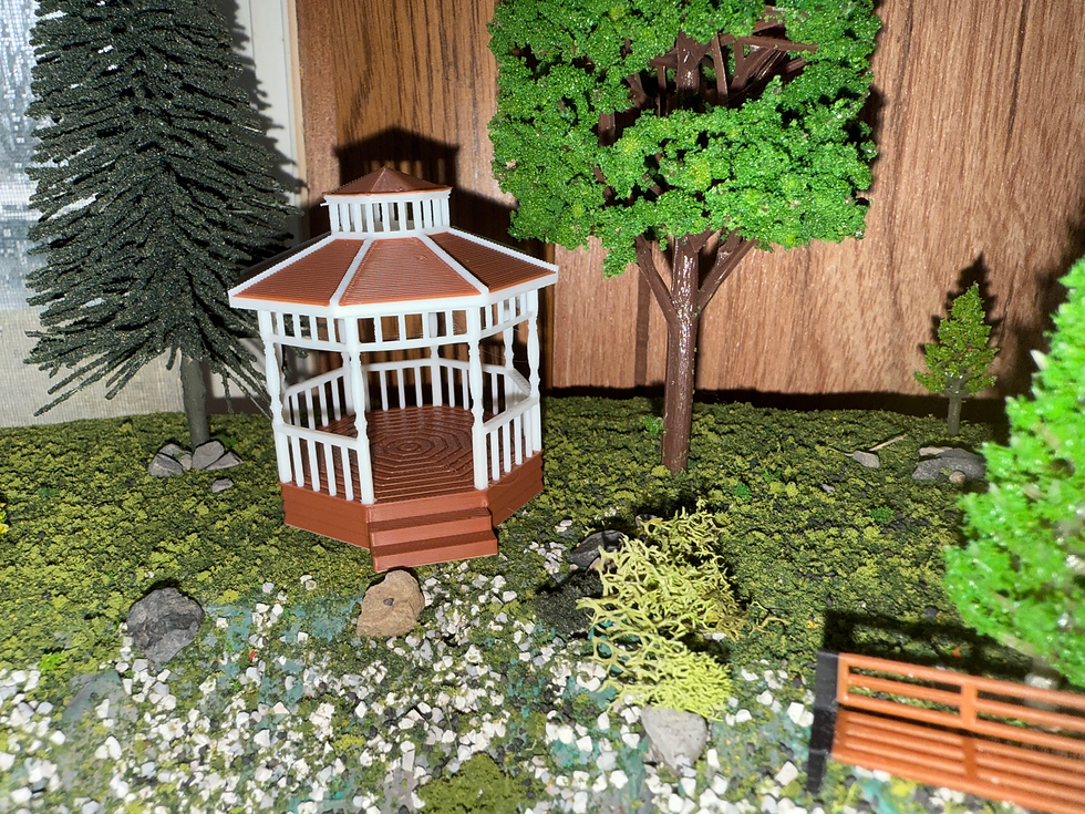 Thumbnail: HO Scale Gazebo 