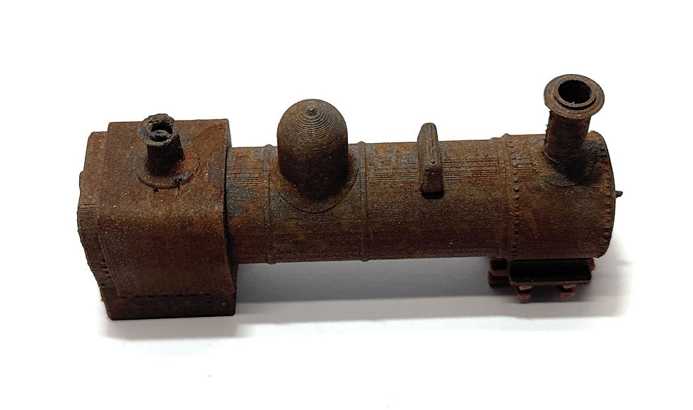 Thumbnail: HO Scale Engine Boiler Load/Decor