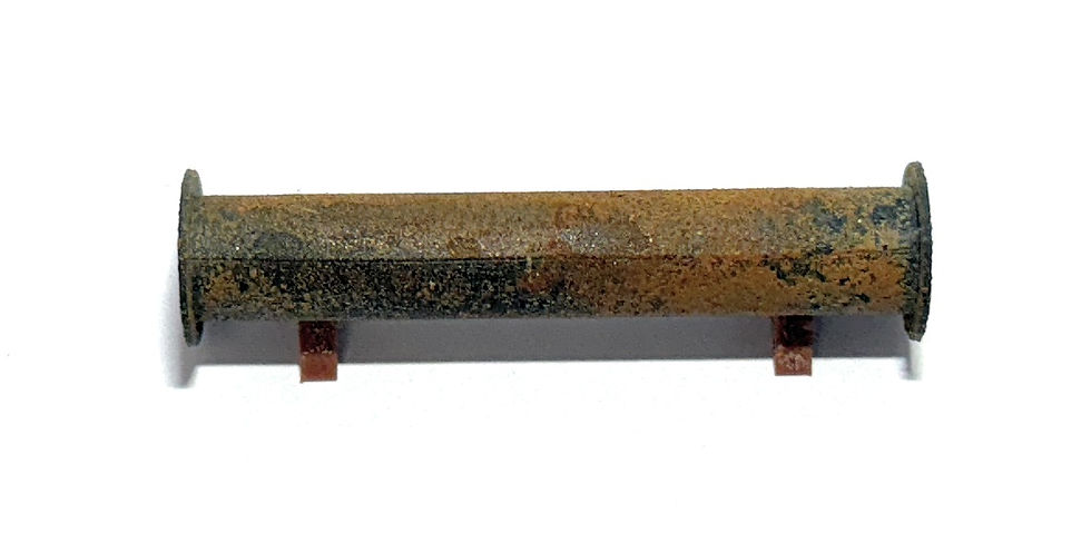 Thumbnail: N Scale 30ft Flange Pipe
