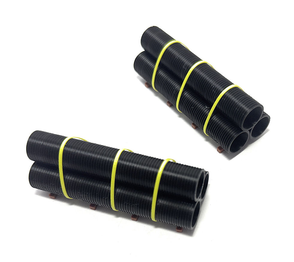 Thumbnail: HO Scale Corrugated Pipe