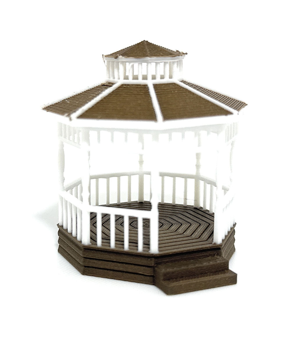 Thumbnail: HO Scale Gazebo 