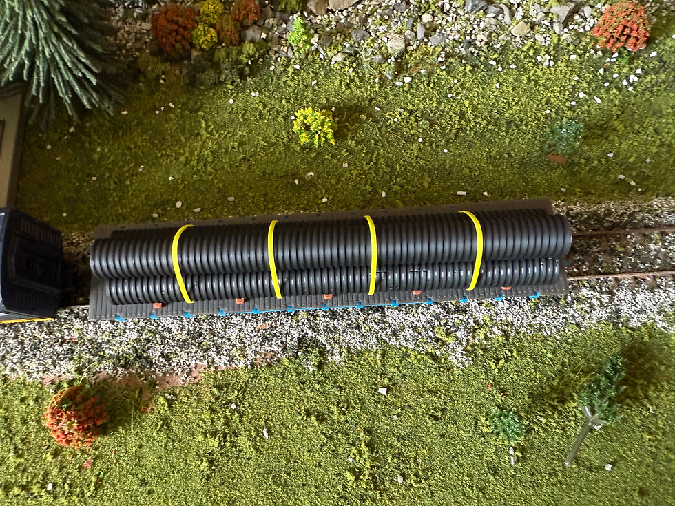 Thumbnail: HO Scale Corrugated Pipe