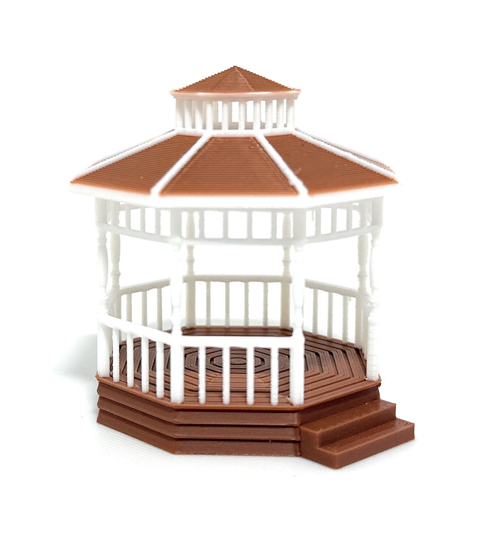 Thumbnail: HO Scale Gazebo 
