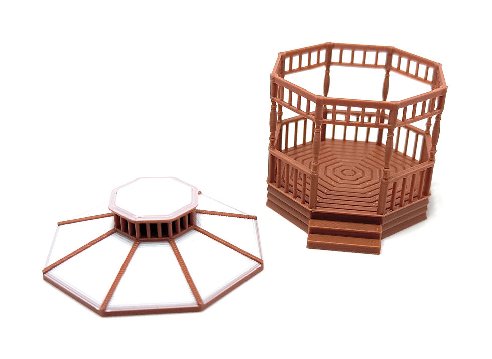 Thumbnail: HO Scale Gazebo 