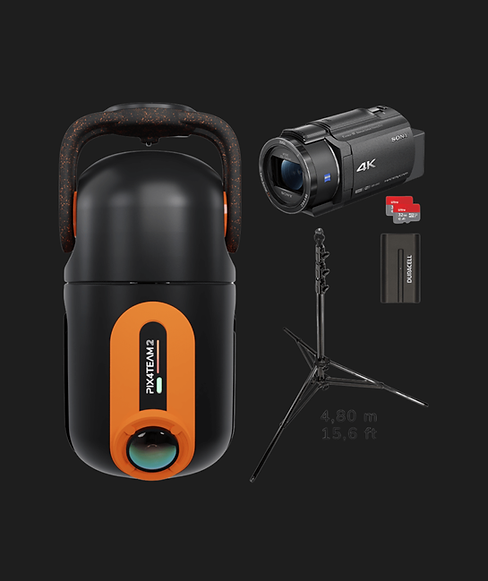 PIX4Team2, AI-drived Auto-Following Camera Robot for Team Sports