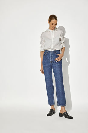 11 KATE STRAIGHT DARK BLUE DENIM - 16081