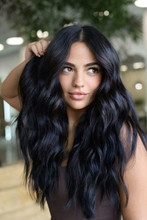 Blue Black Hair