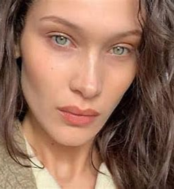 Bella hadid skin tone without makeup