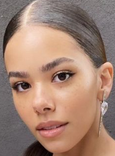 antonia gentrys skin tone with no make up