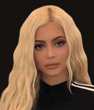 kylie jenner with platinum blonde hair