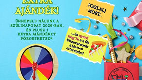 SZÜLINAPI FOGLALÁSI AKCIÓ!!!