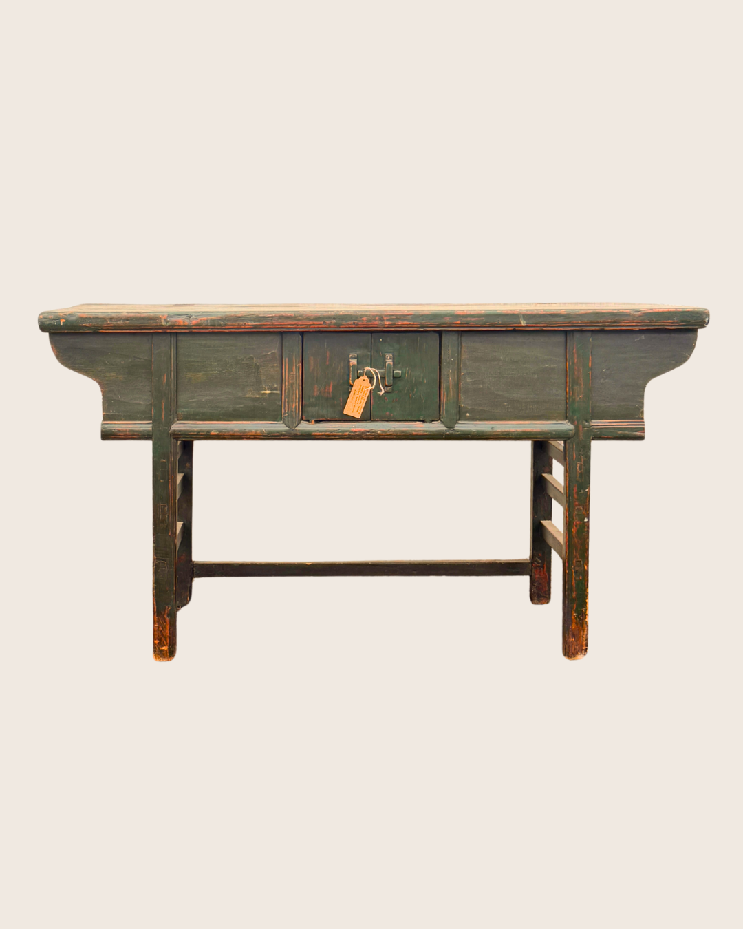 Antique Chinese Console Green