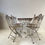 Thumbnail: French Lattice Work Bistro Dining Set