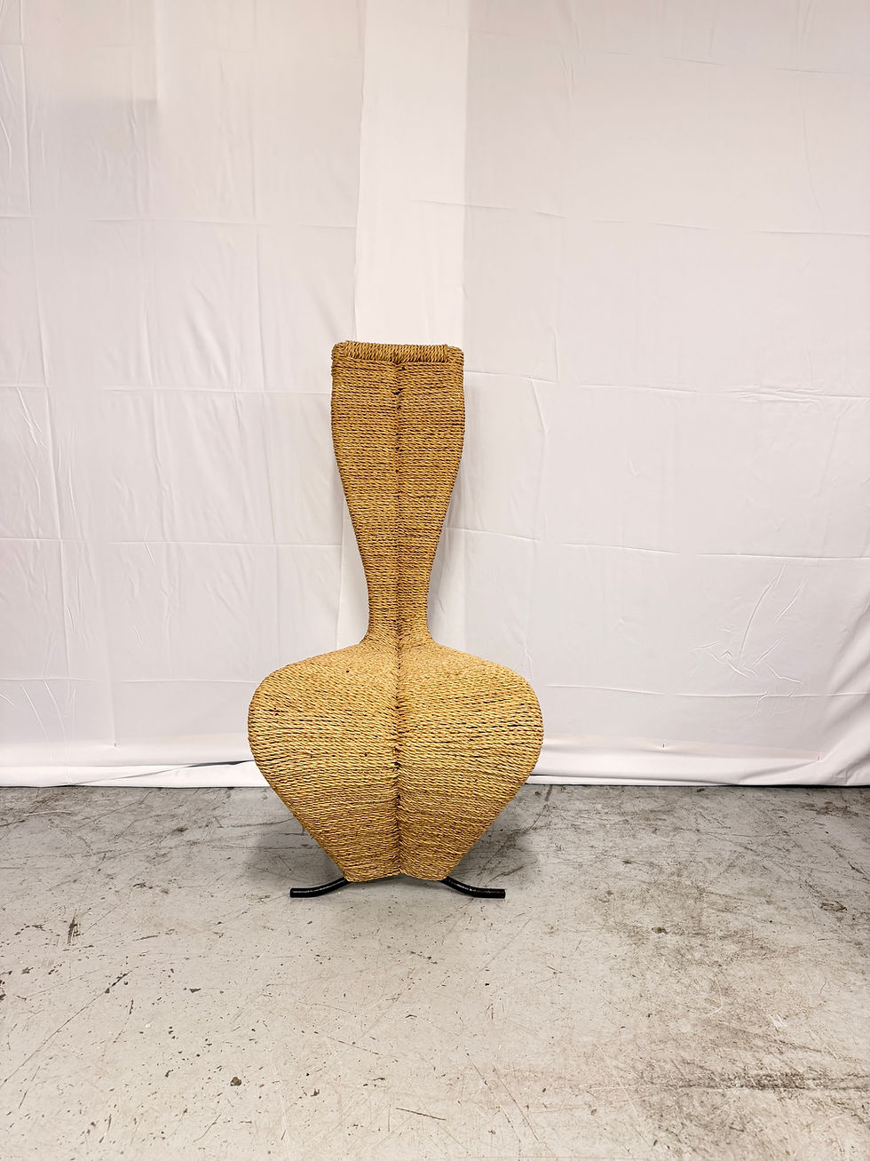 Thumbnail: Hourglass Manner of Tom Dixon Rope Chair