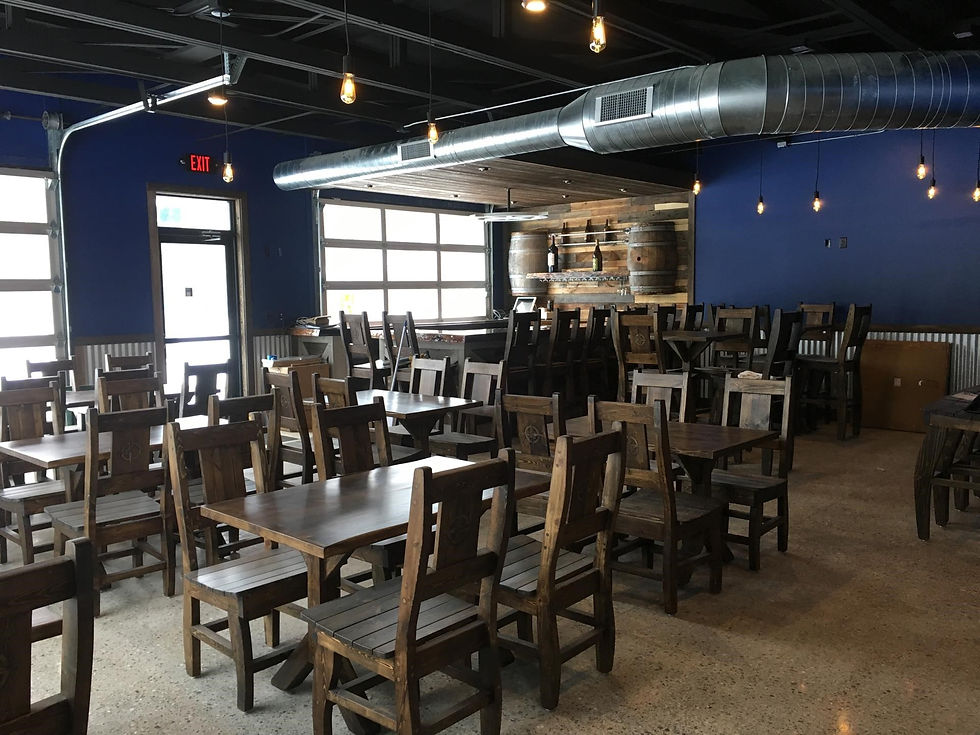 Blue Water Bistro Interior Bar