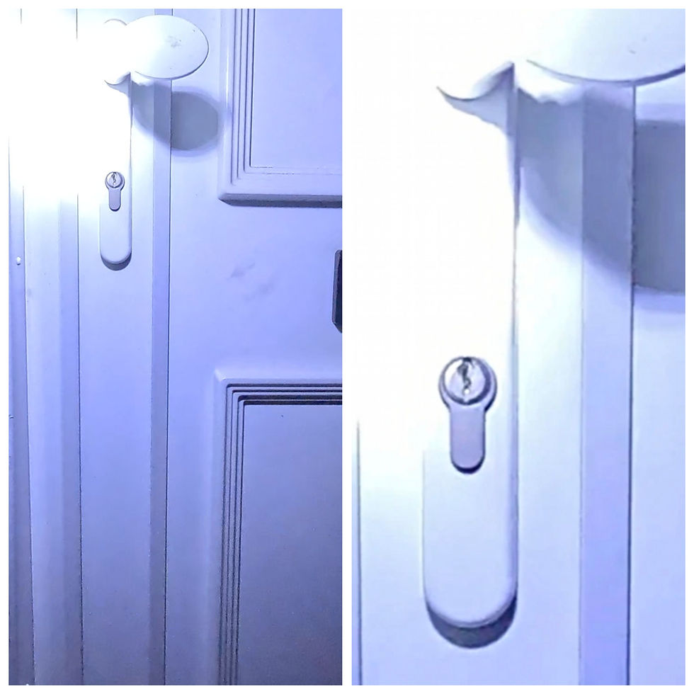 A night time call out for Williams Locksmiths Bournemouth, the key had snapped off in the lock