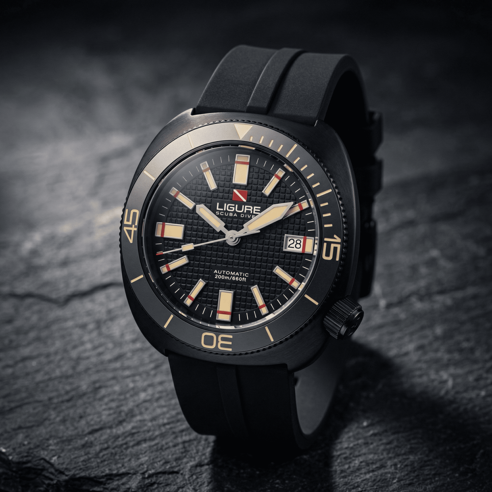 Nero Di Seppia — Black dial