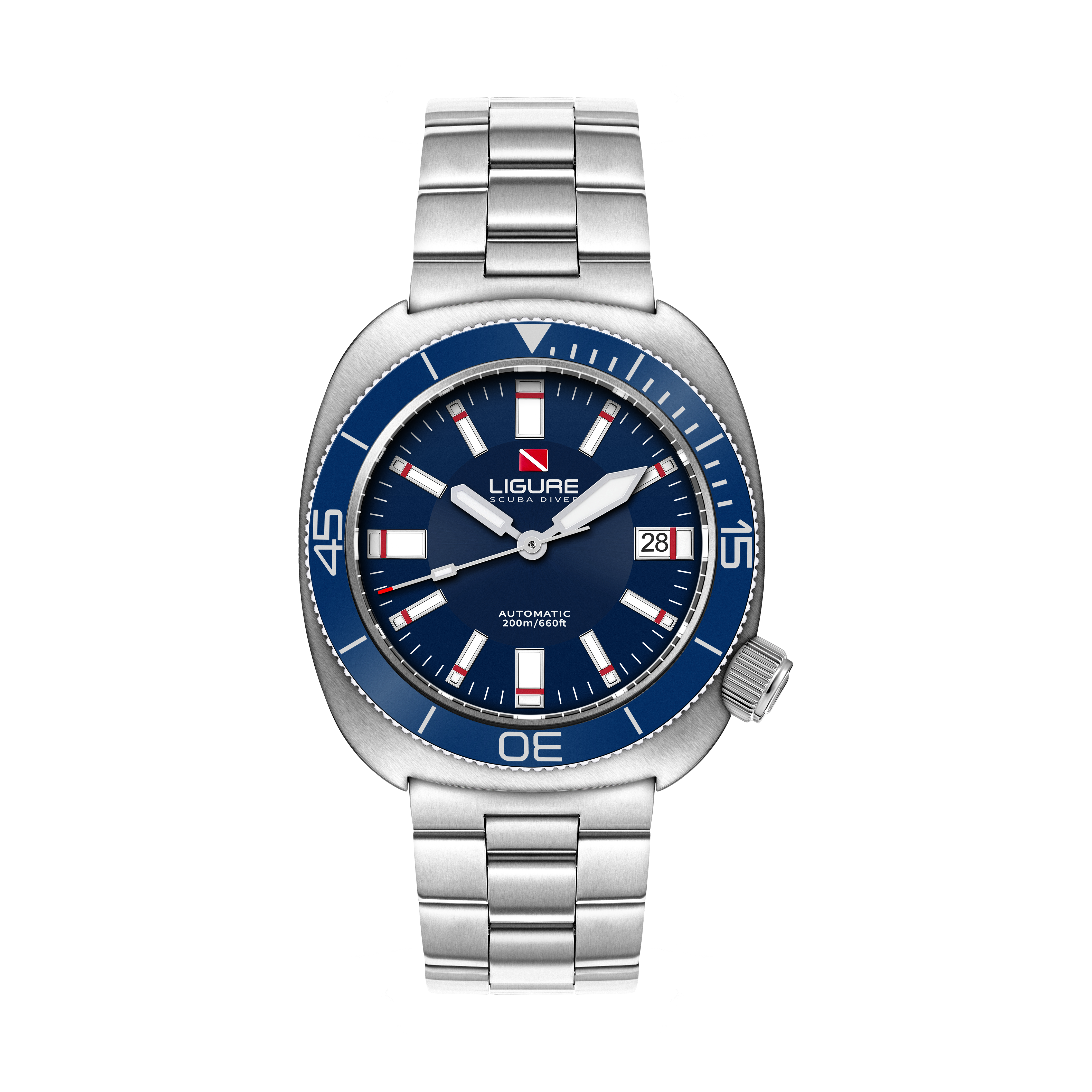 Watch movement and dial macro detail