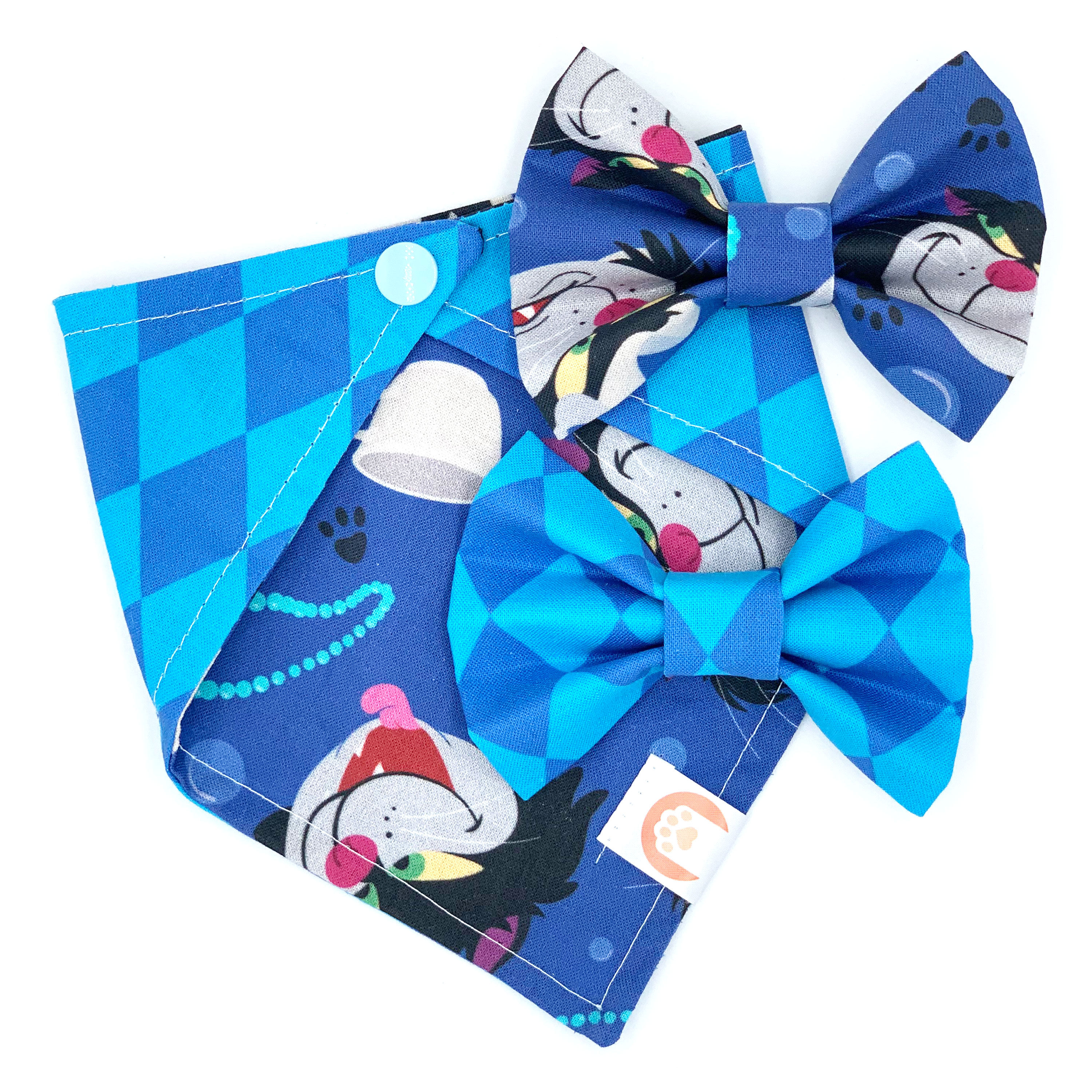 Set Bandana + Bowties "Evil Lucifer"