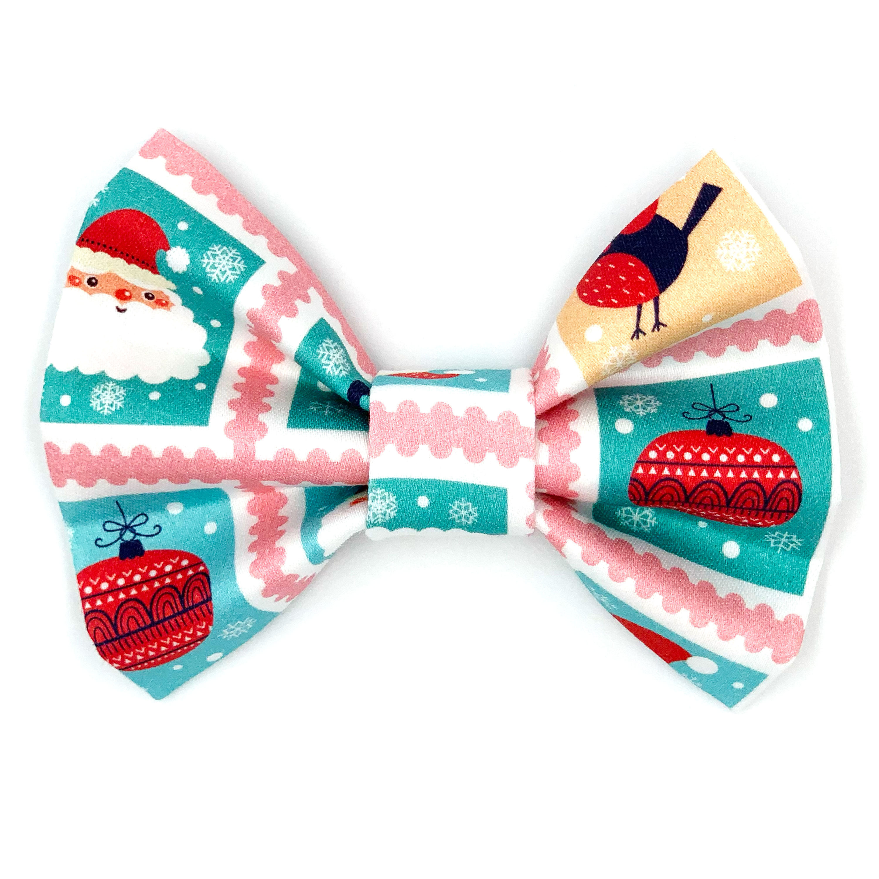 Bowtie "North Pole Delivery" - Pink Stamps