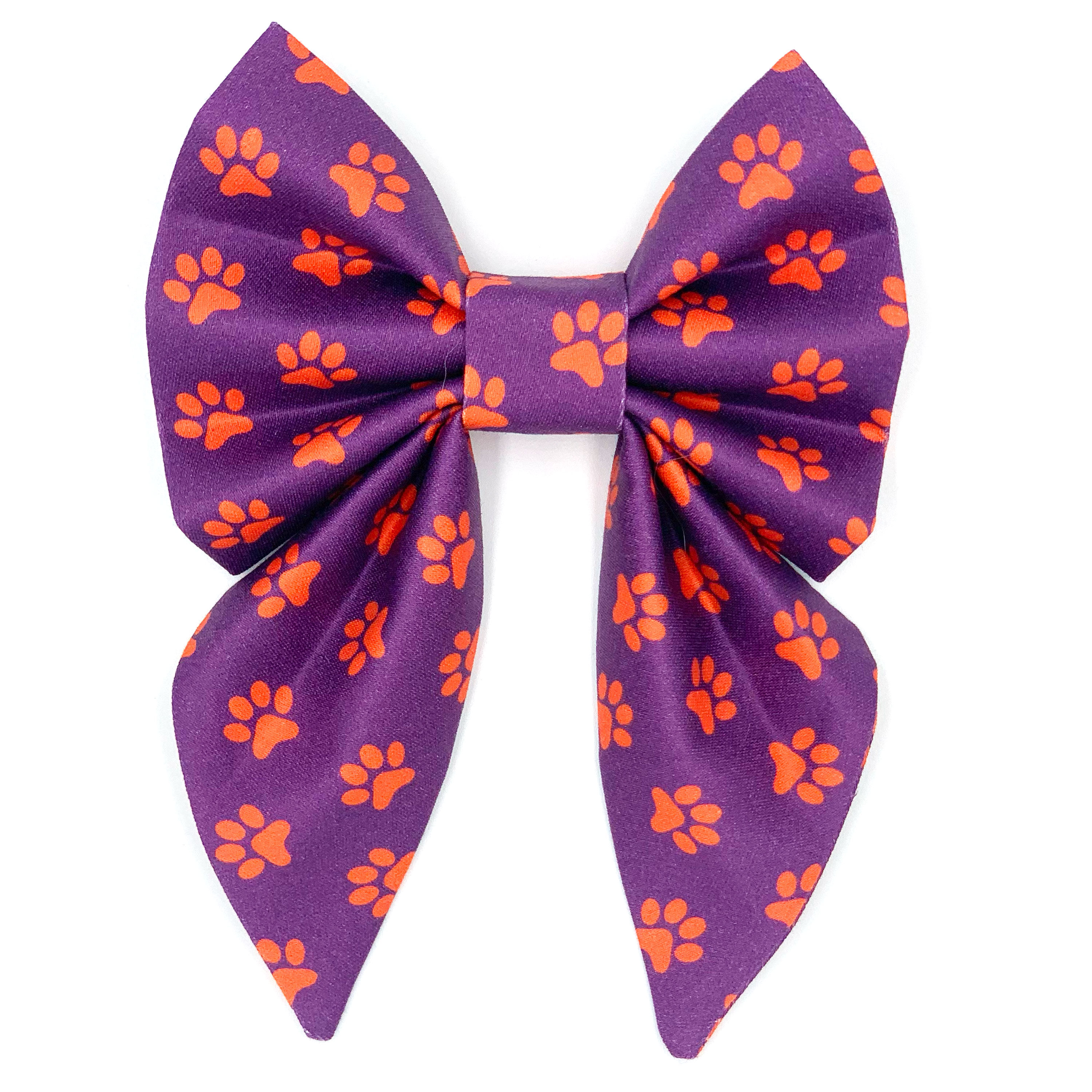 Sailor Bowtie "My Cat Is My Valentine" - Orange Paws