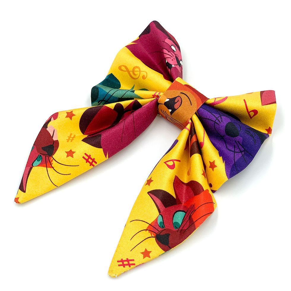 Thumbnail: Sailor Bowtie "Scat Cat's Gang" - Yellow