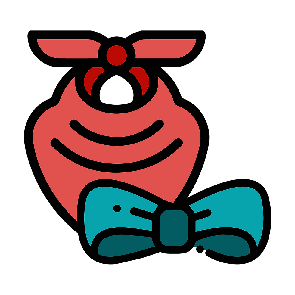Set Bandana & Bowties
