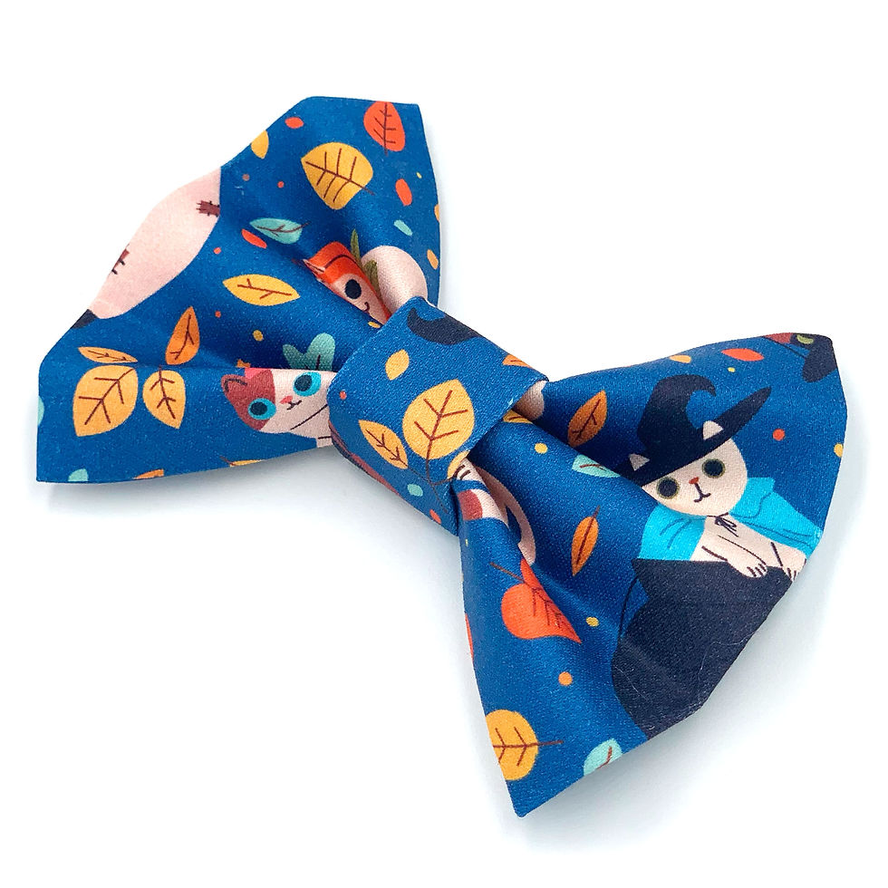 Thumbnail: Bowtie "Carnival Of Meowsters" - Blue Kittens