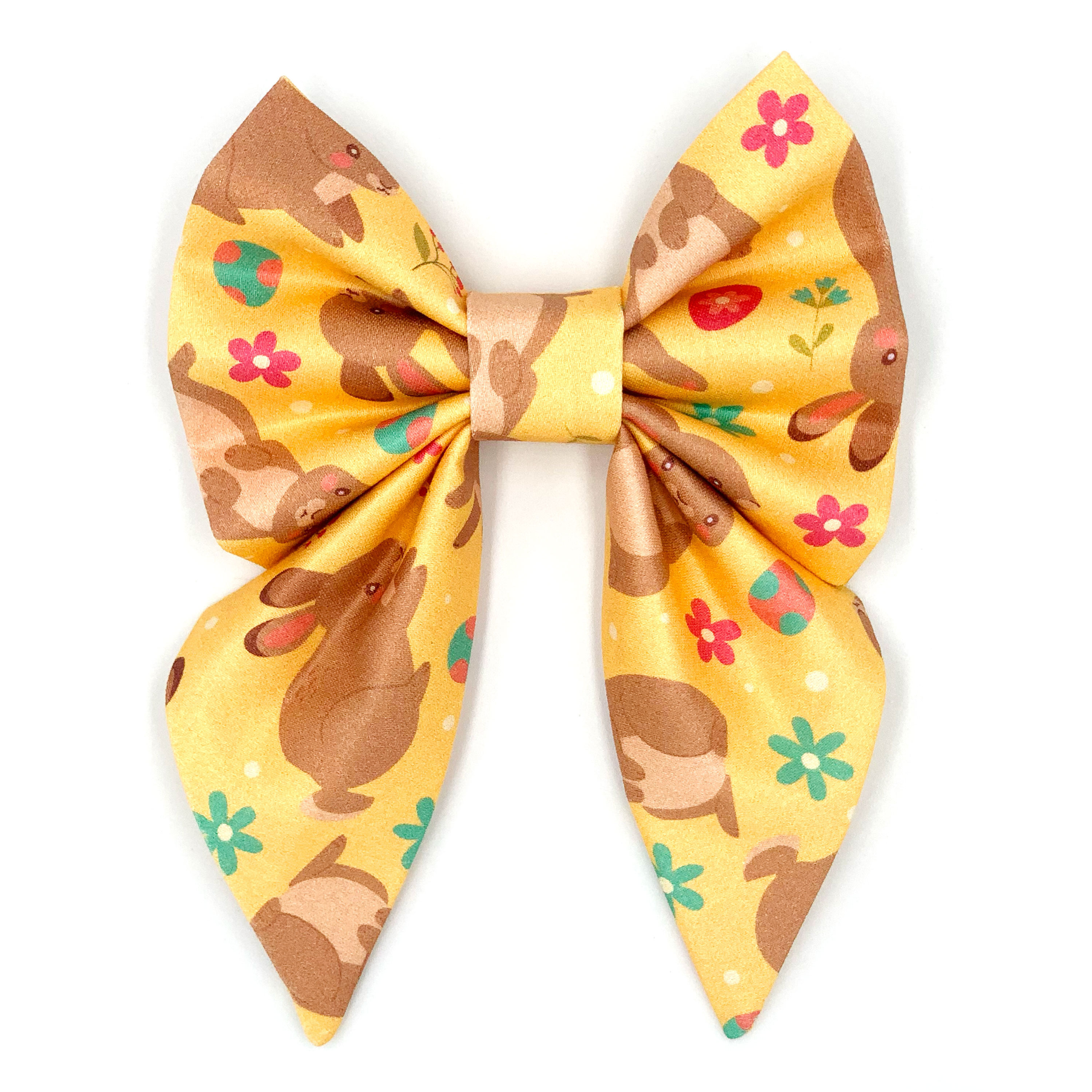 Sailor Bowtie "Some Bunny Loves You" - Yellow Rabbits