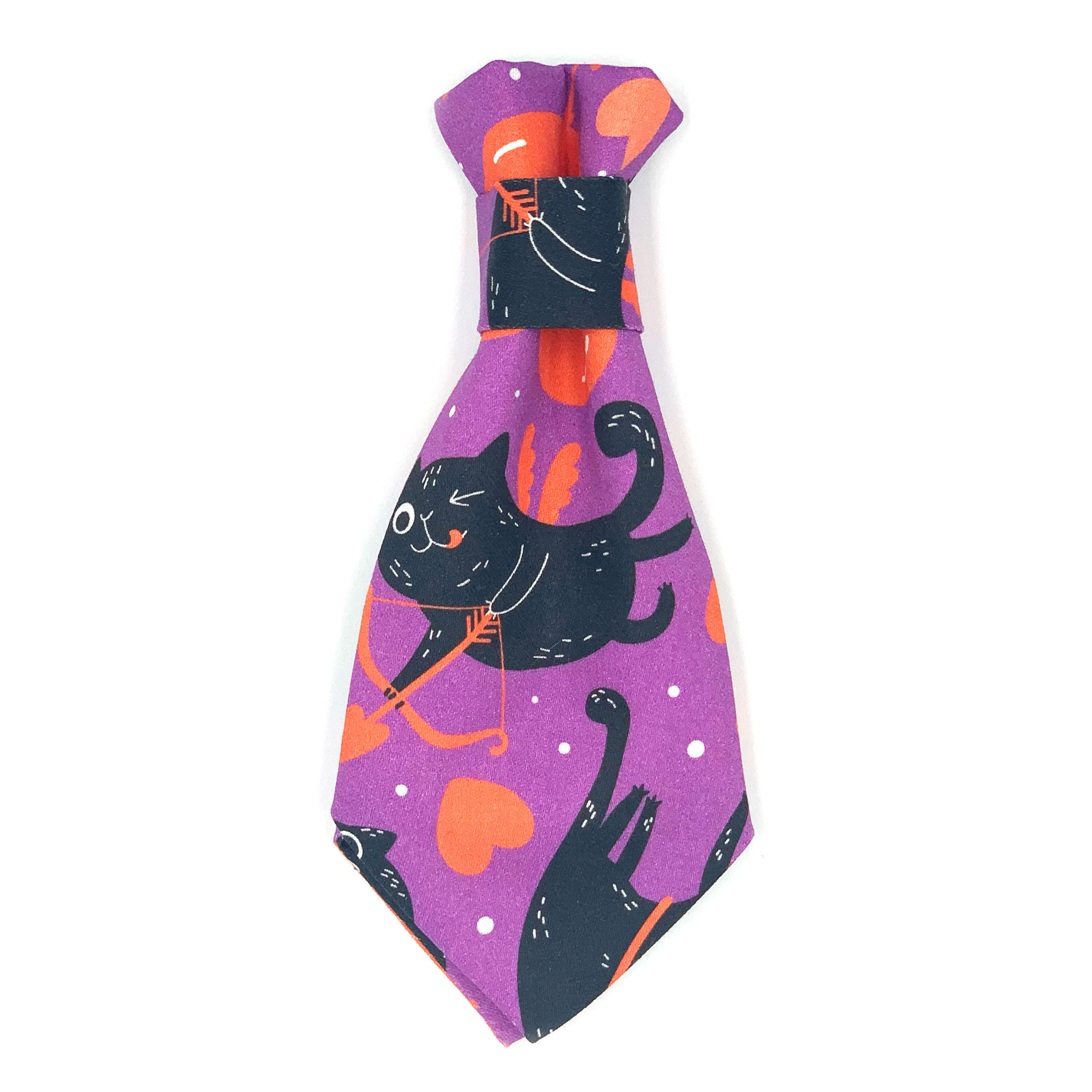 Tie "My Cat Is My Valentine"