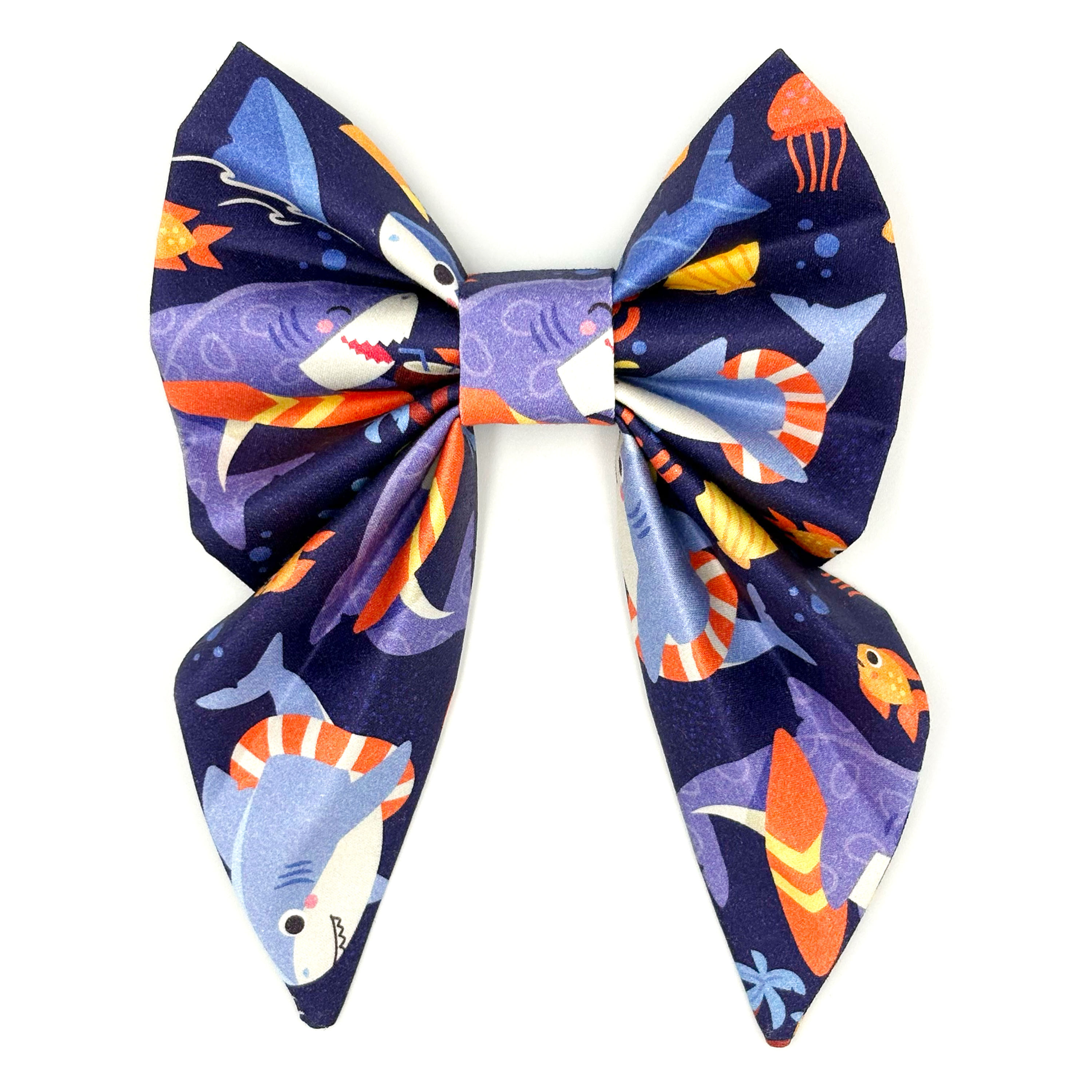 Sailor Bowtie "Sharky Surf Club" - Blue Sharks