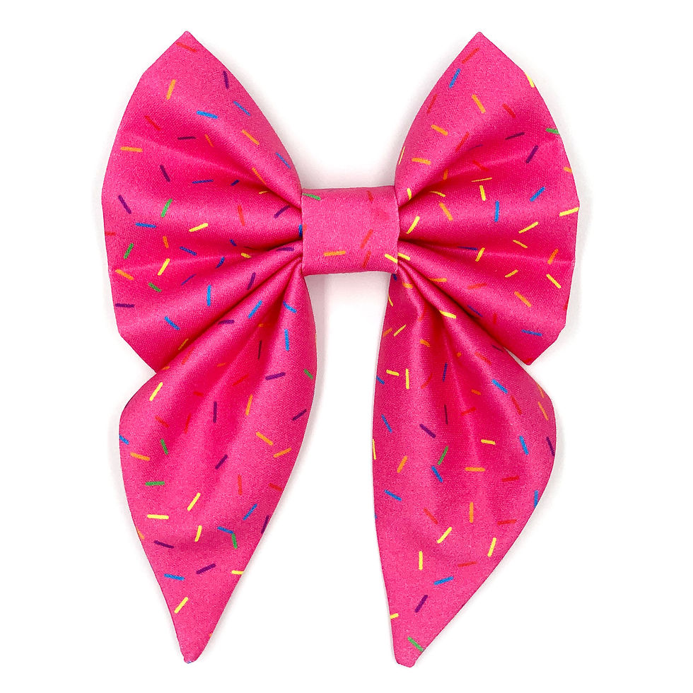 Sailor Bowtie "Cone Or Popsicle?" - Fuchsia