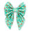 Miniatura: Sailor Bowtie "Candy Cane Cuties" - Aqua Green Polka