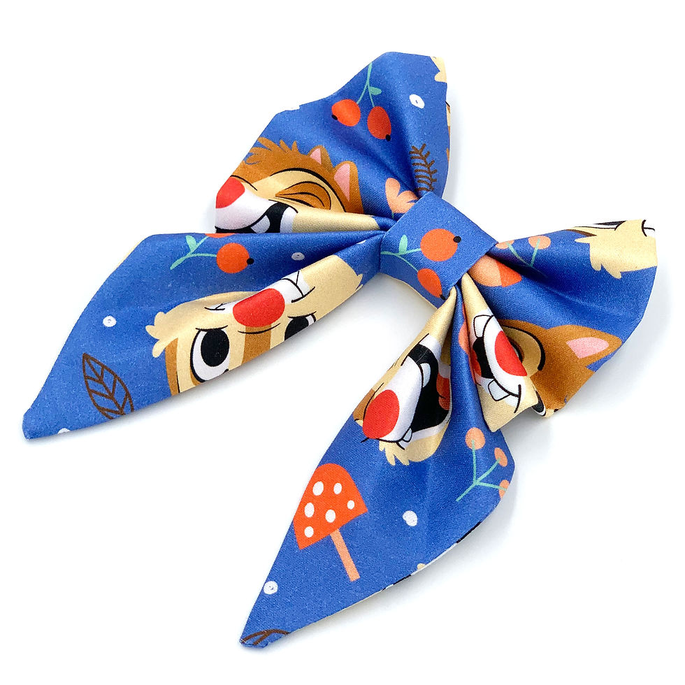 Thumbnail: Sailor Bowtie "Chip & Dale" - Pastel Blue