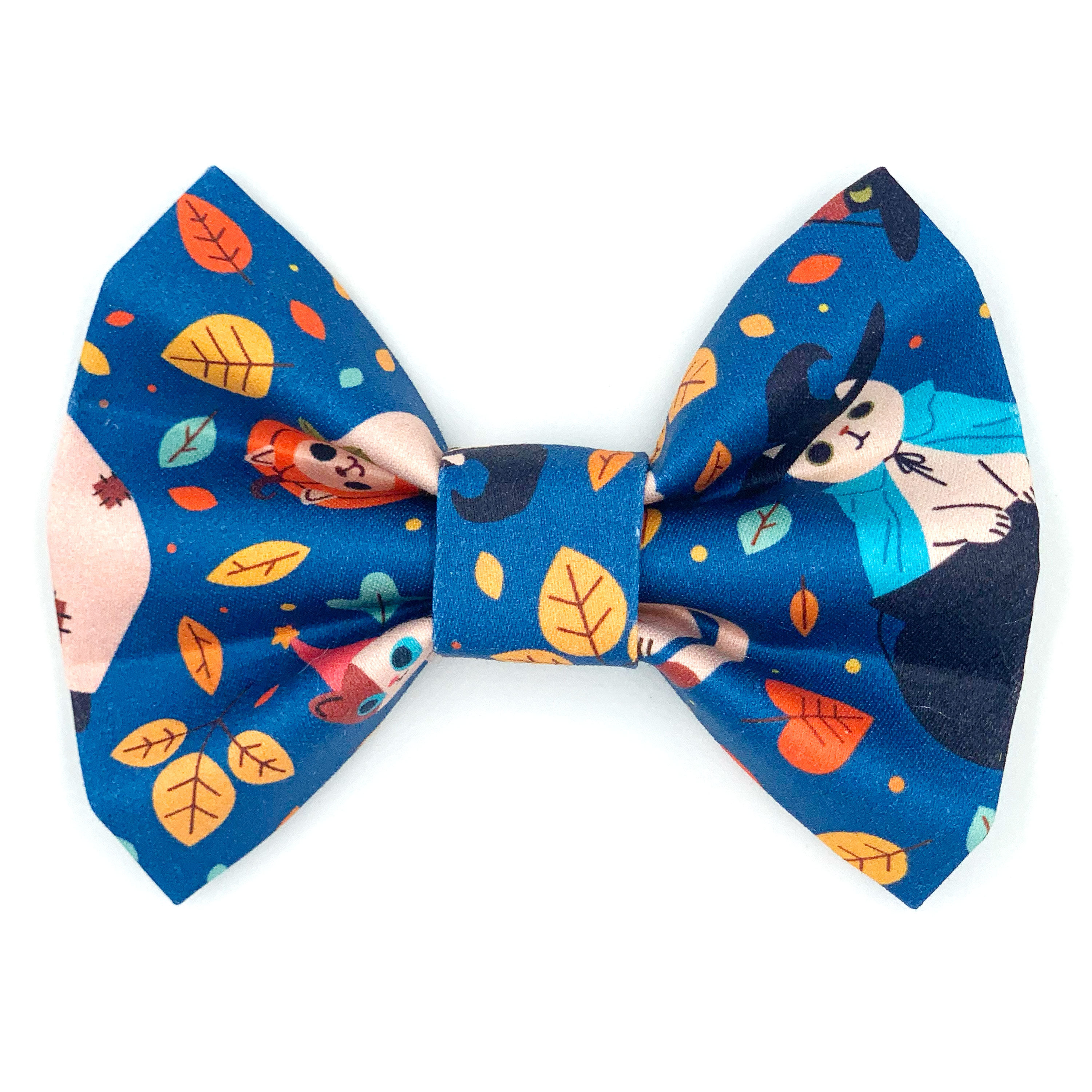 Bowtie "Carnival Of Meowsters" - Blue Kittens