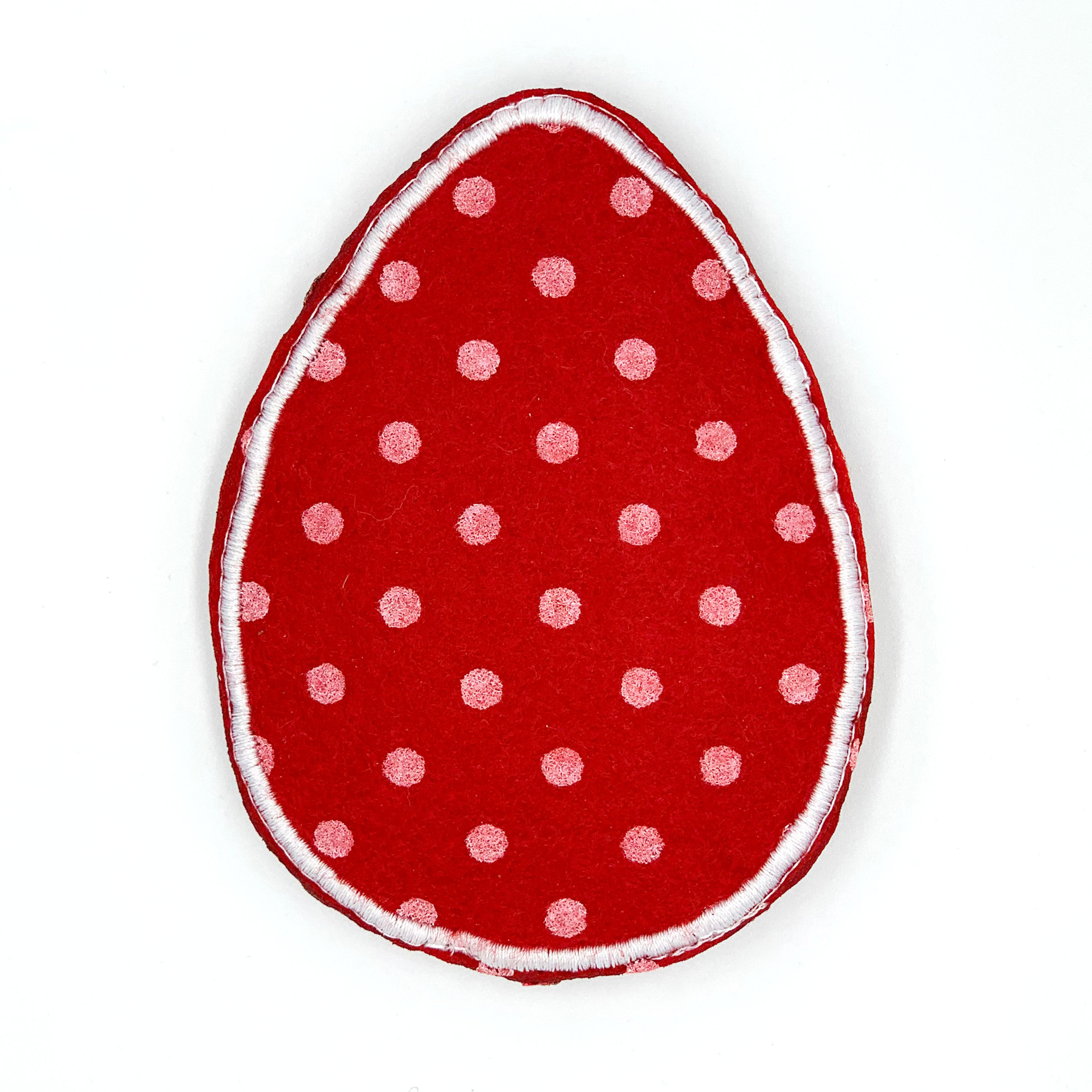 Catnip Cat Toy - Red Dots Egg