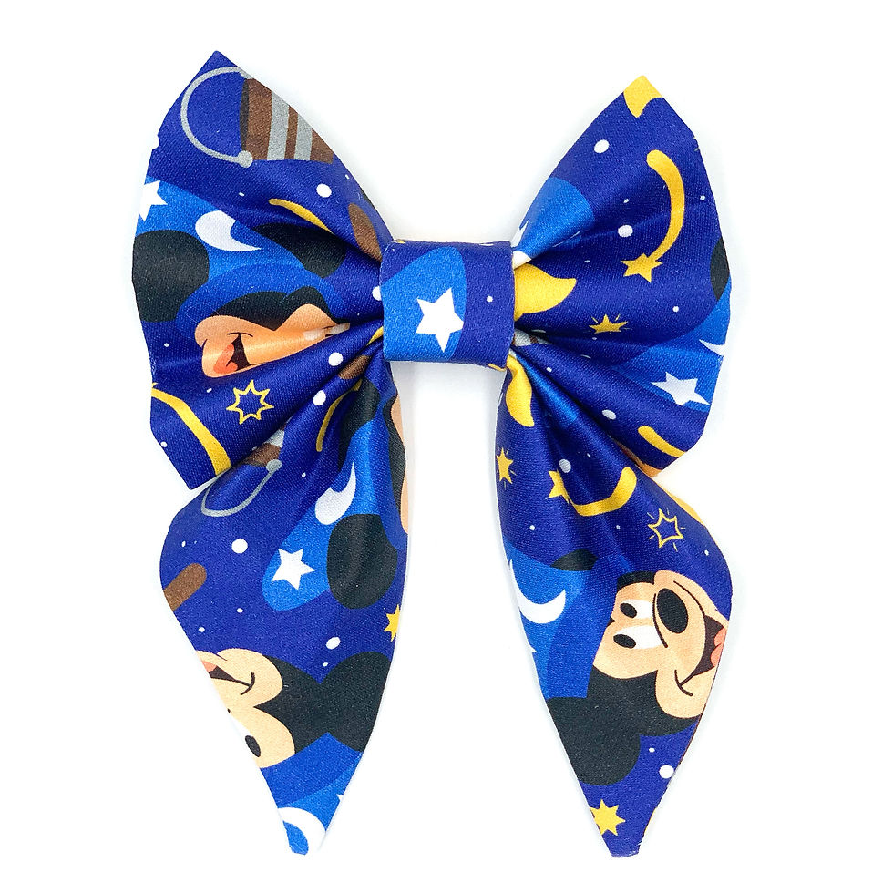 Sailor Bowtie "Sorcerer's Apprentice Mickey" - Blue