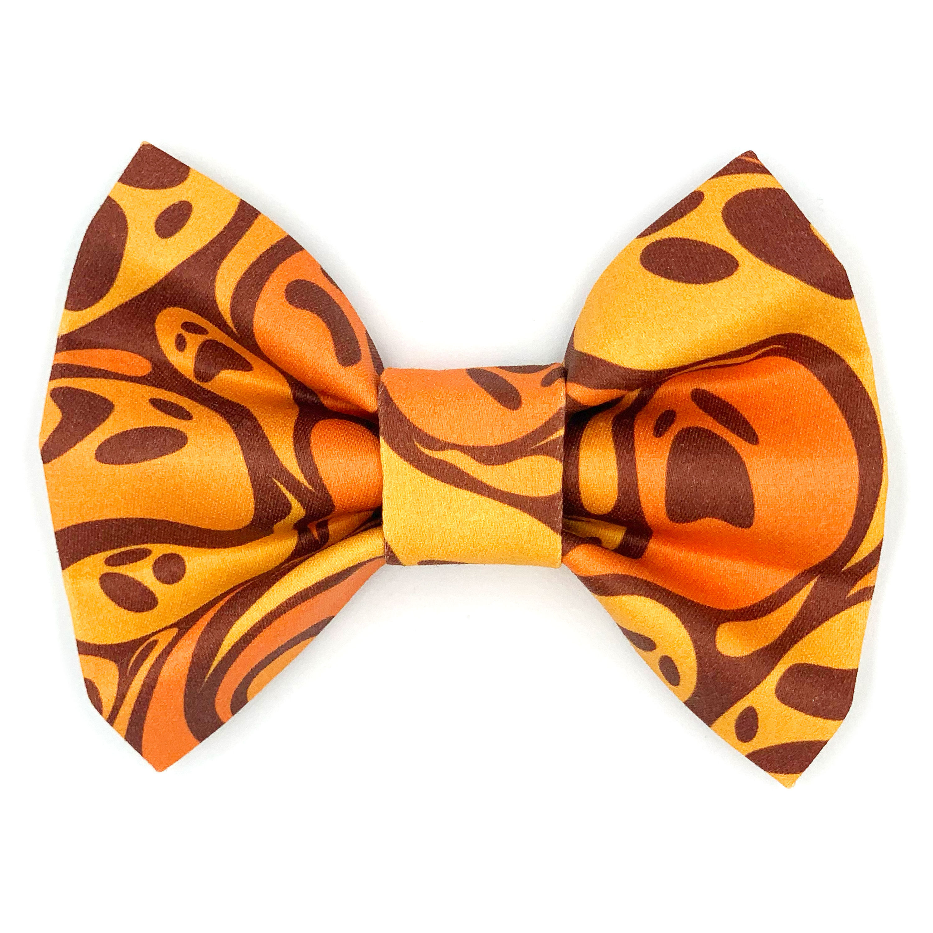 Bowtie "Carnival Of Meowsters" - Yellow Ghosts
