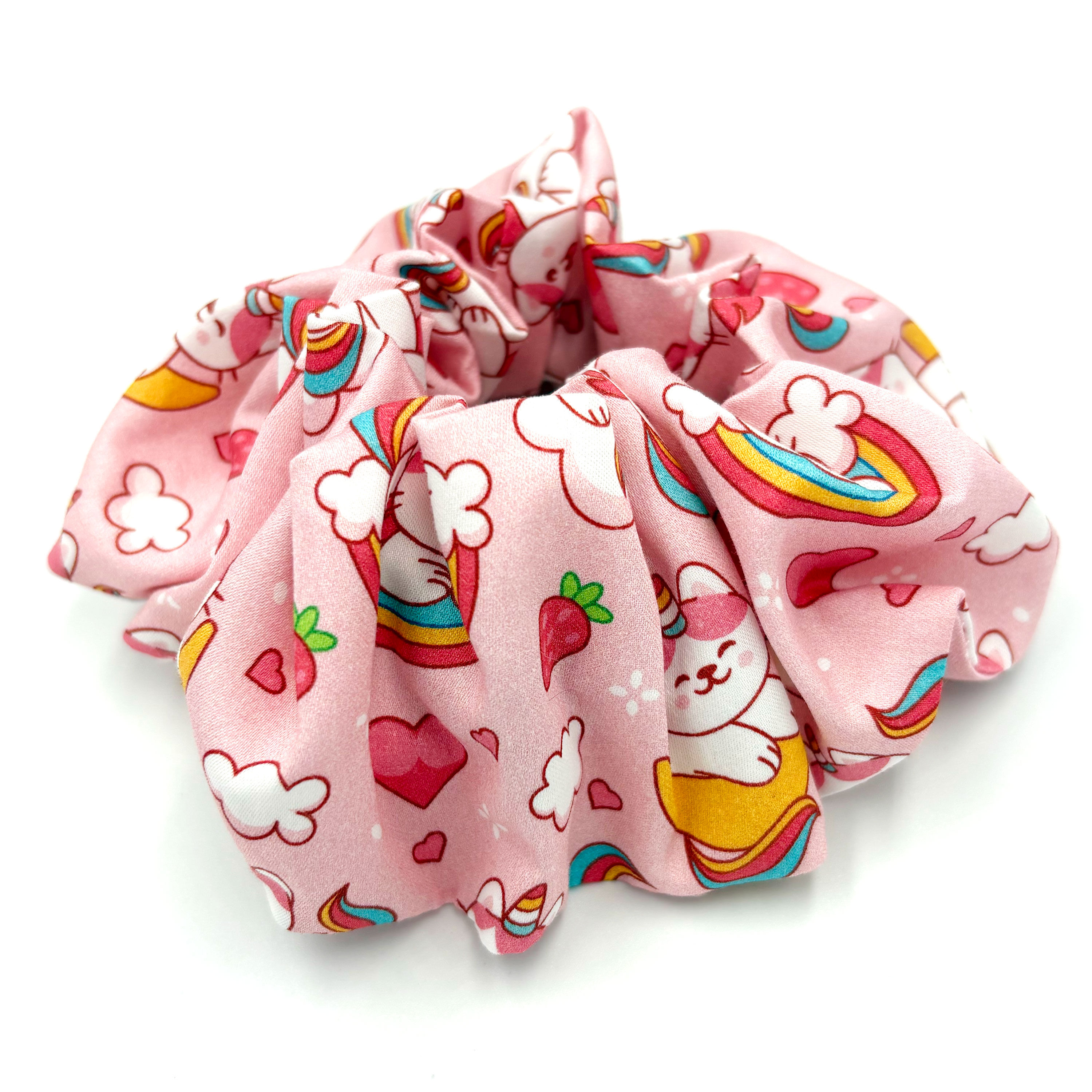 Hair Scrunchie - Valentine's Day & St. Patrick Patterns