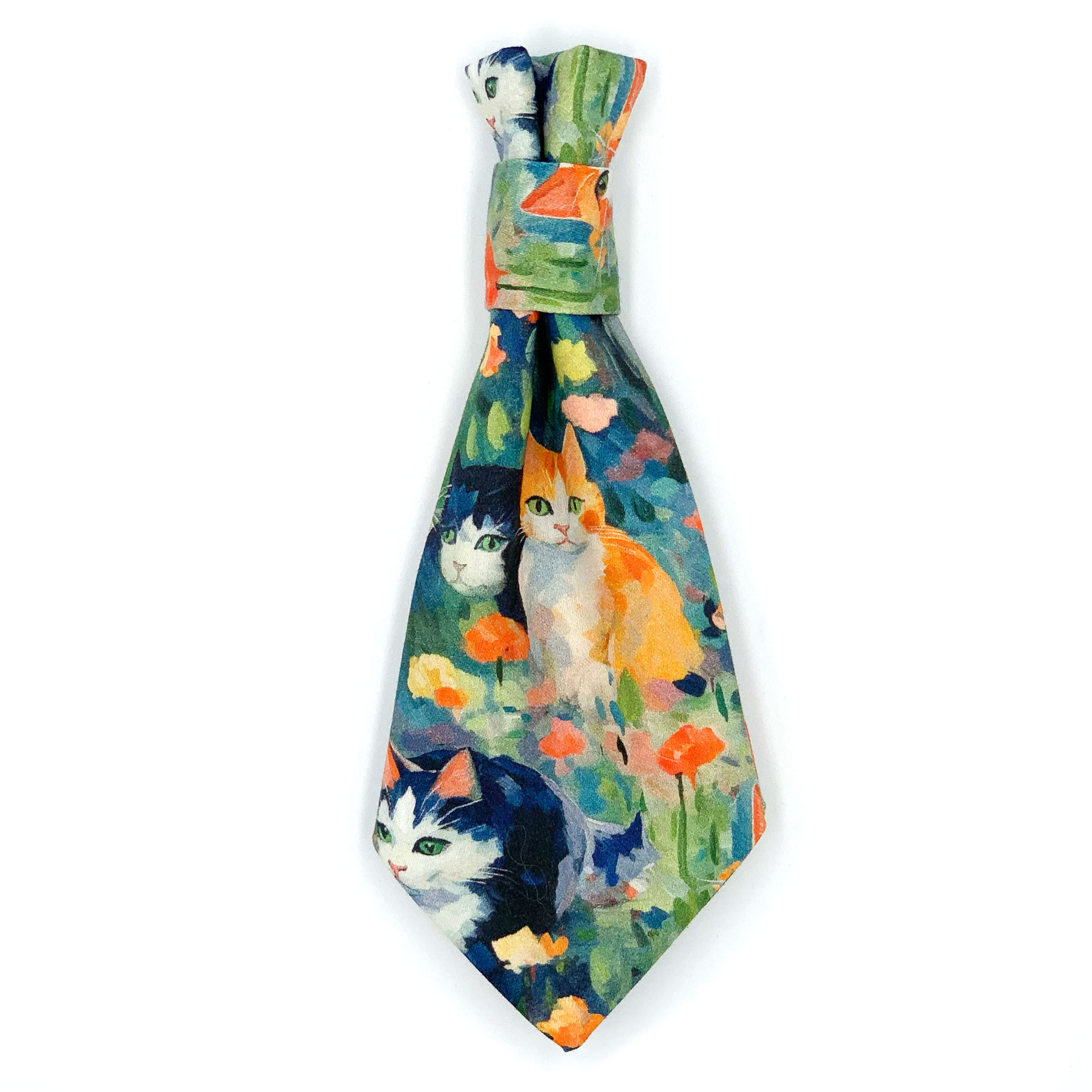 Tie "Le Jardin De Chats"
