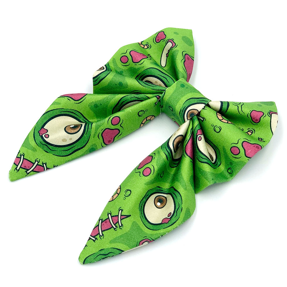 Thumbnail: Sailor Bowtie "So Franken Cute" - Green Eyes