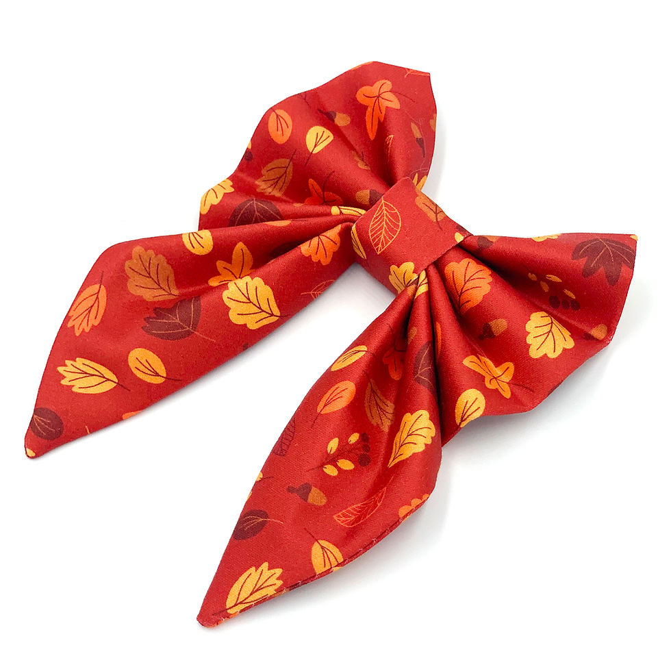Miniatura: Sailor Bowtie "Feeling A Little Nutty" - Dark Red