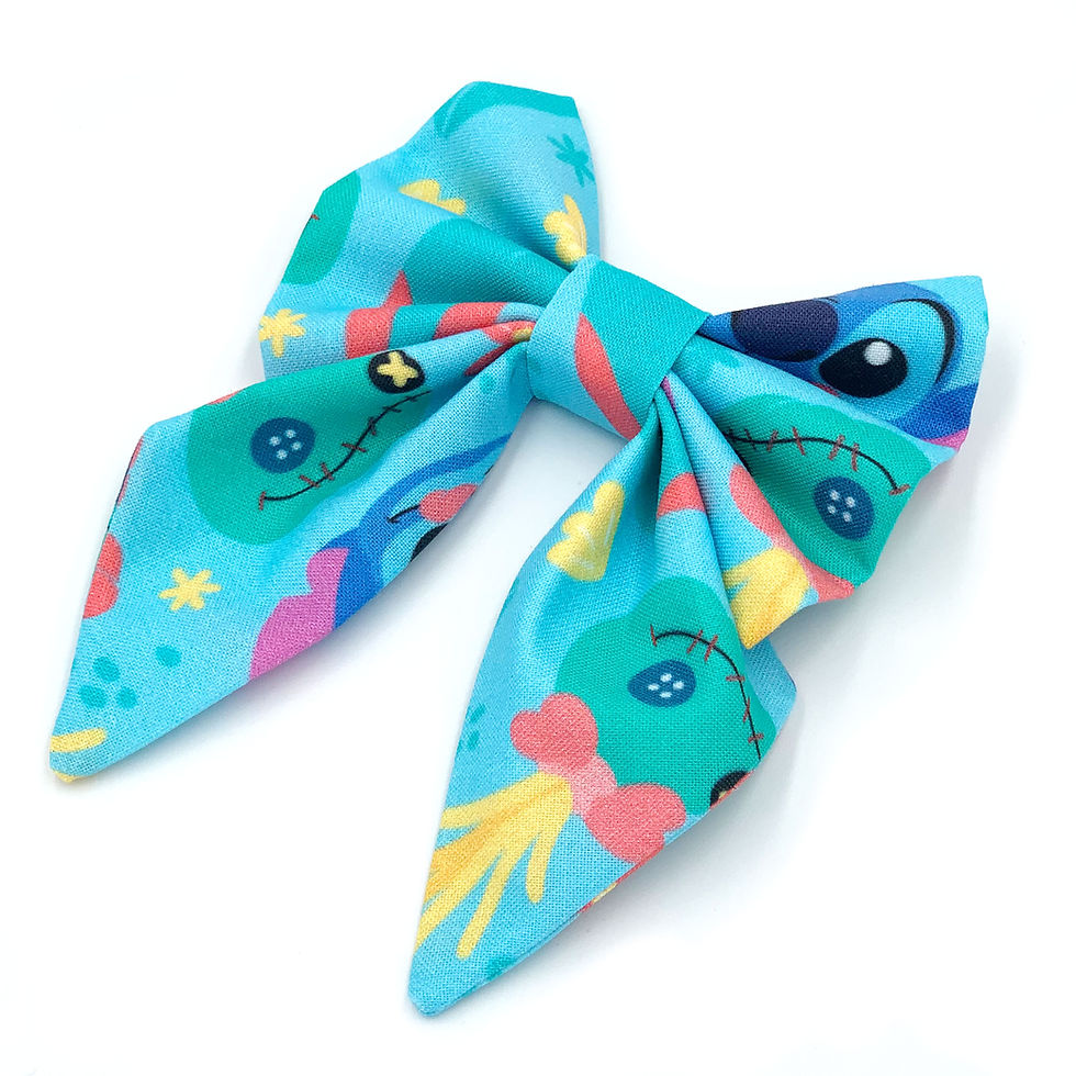 Thumbnail: Sailor Bowtie "Lilo & Stitch" - Light Blue