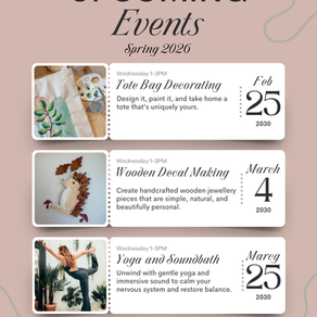 Create, Connect, Restore: Upcoming Workshops at Flowstate