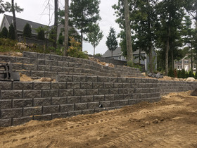 Retaining Wall Topsfield, Wenham MA