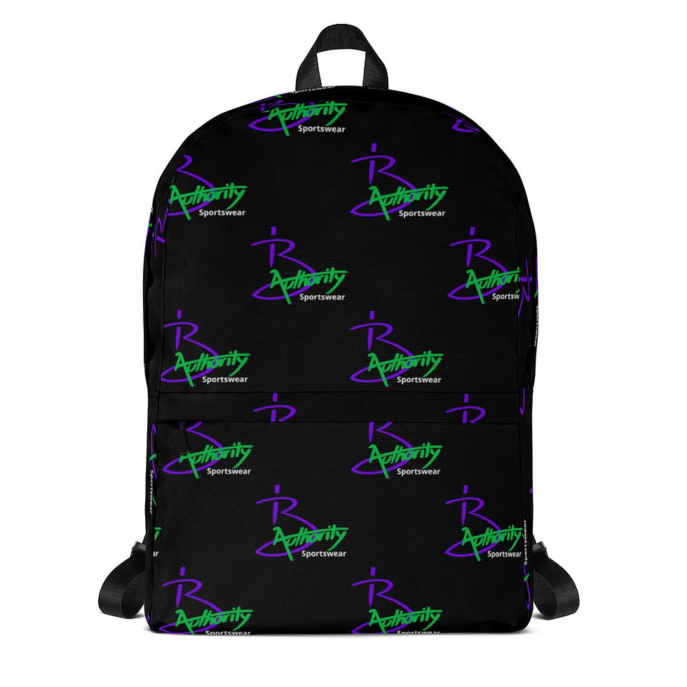 Take Over Graphic Backpack- Black