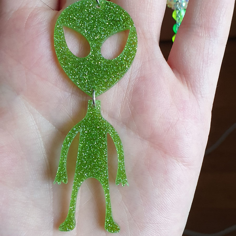 Miniature : Collier Fleur Alien