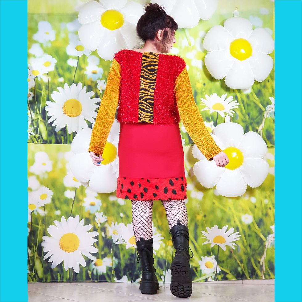 Miniature : Pull Warm Tiger