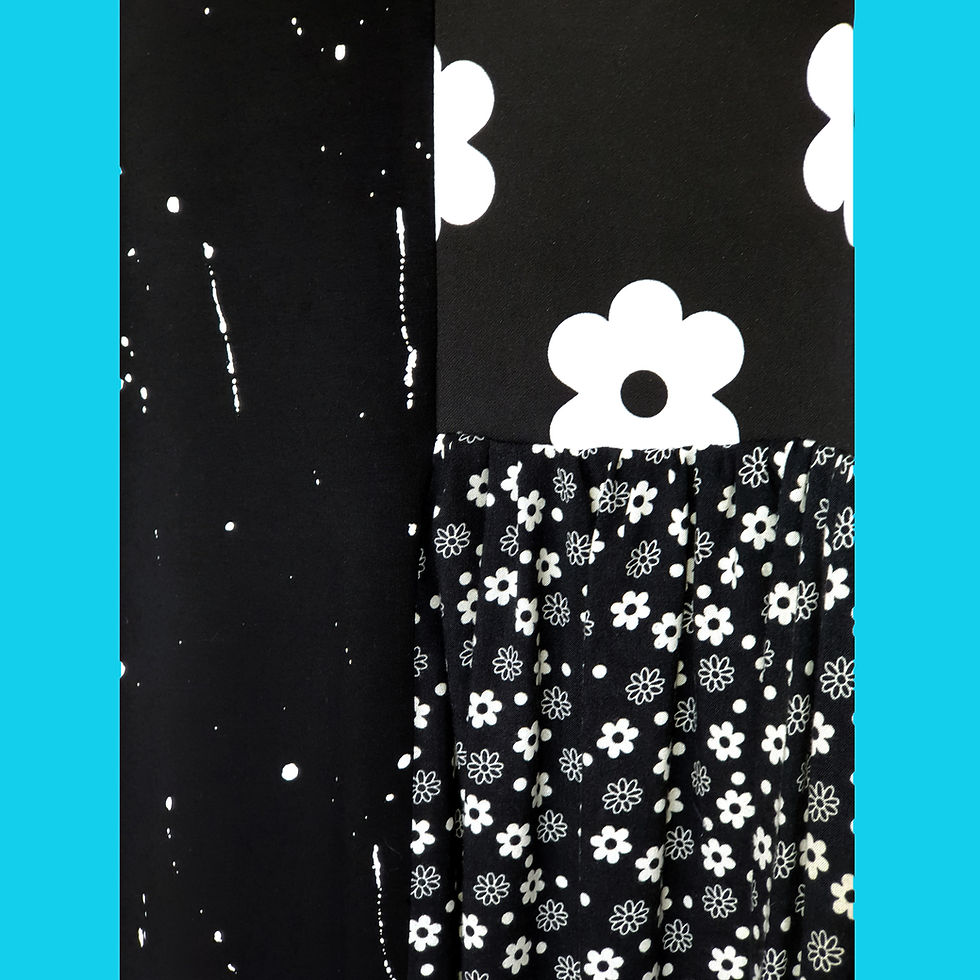 Miniature : Robe Dripping Flowers